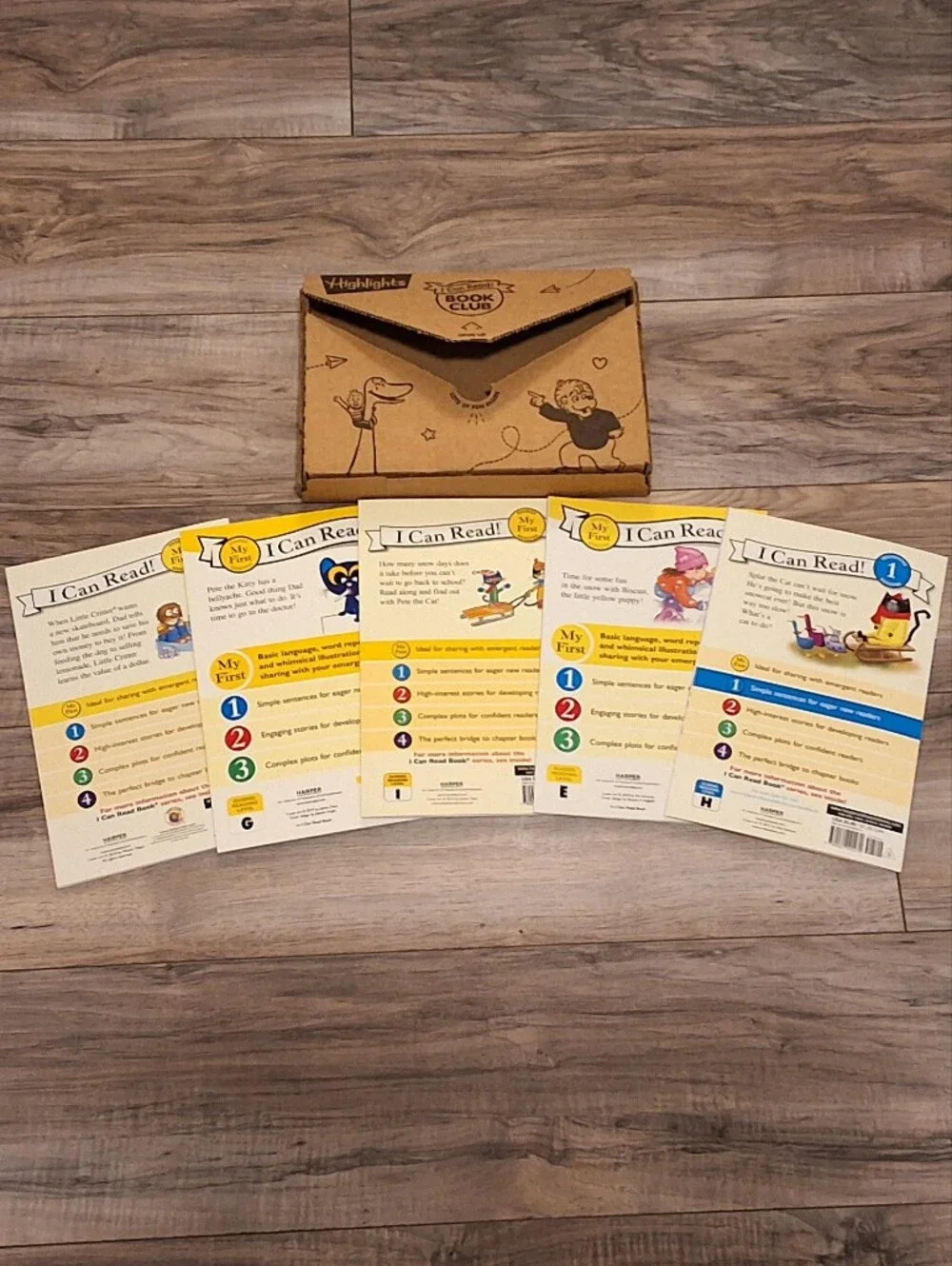 NEW I Can Read My First Reader And Level 1 Early Reader Book Bundle